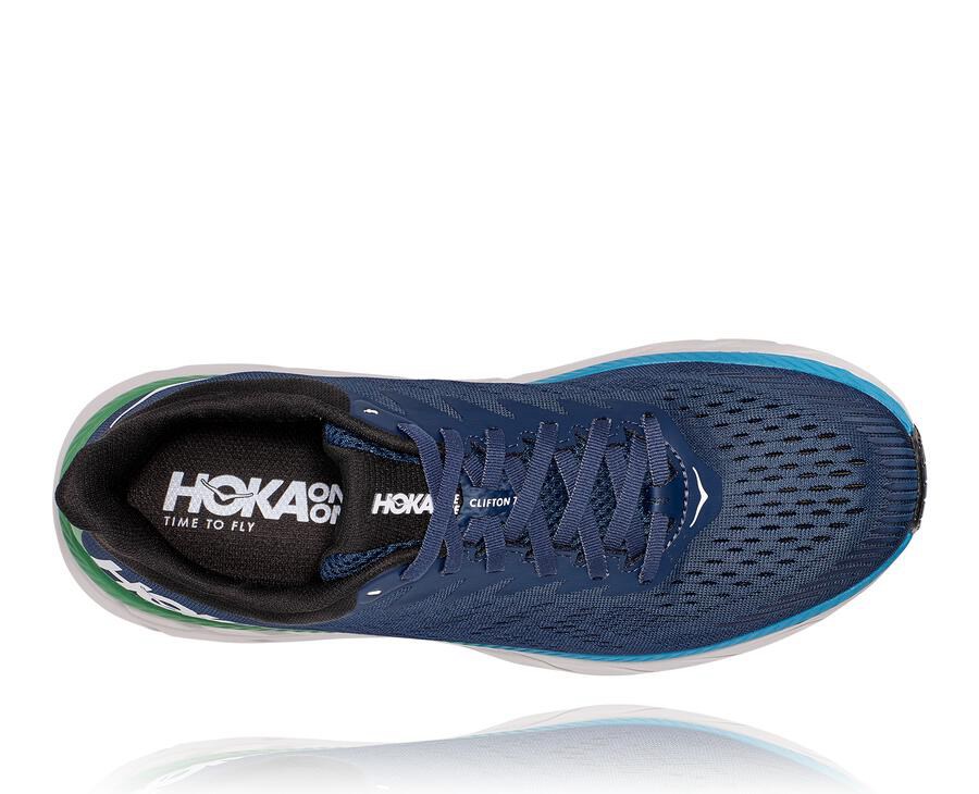 Hoka One One Løbesko Herre - Clifton 7 - Mørkeblå - 309715DSL